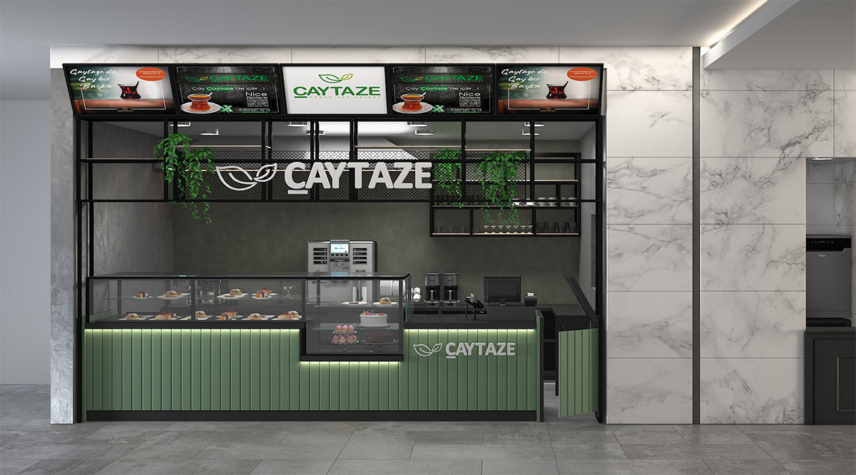 Çaytaze Kafe Projesi